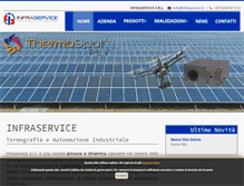 Tablet Screenshot of infraservice.it